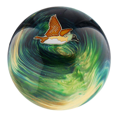Flying Duck Camo Round Knob Cane w/ Custom Wood Shaft & Collar