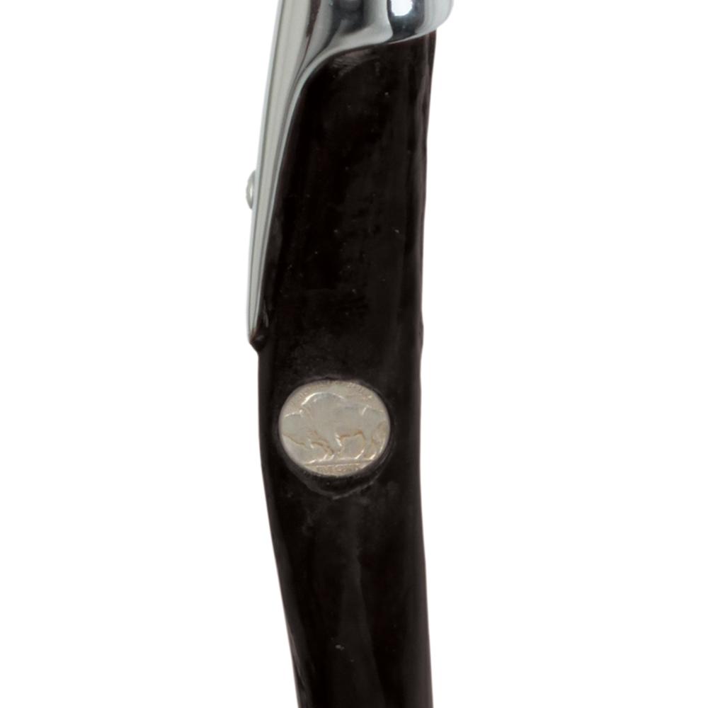 Bull Penis Silver Hame Handle Walking Cane