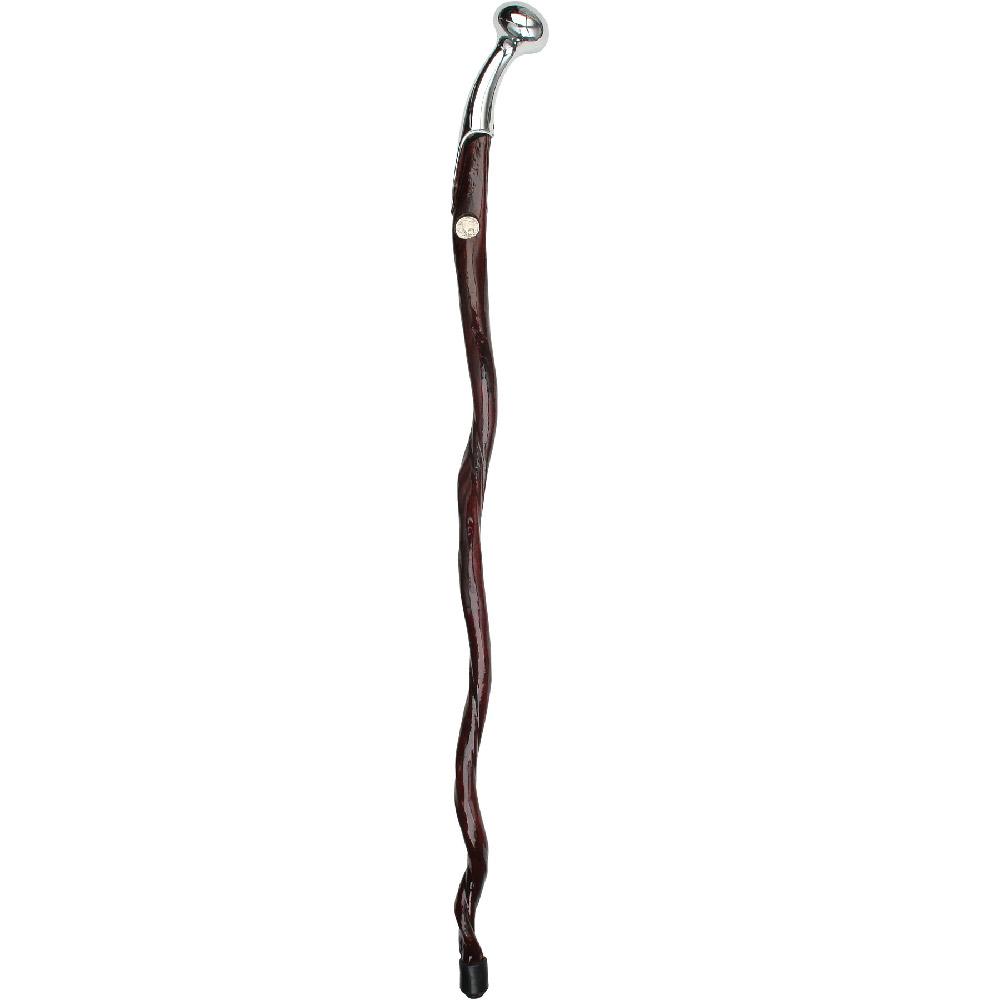 Bull Penis Silver Hame Handle Walking Cane