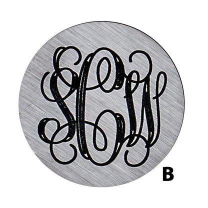 Custom Engrave Your Cane: Stainless Steel Circle Tag