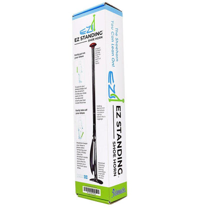 Folding EZ-Standing Shoehorn: Self-Standing, Ideal for Closet