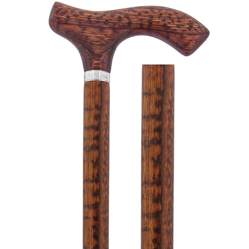 Super Luxury Fritz Cane: Genuine Snakewood Handle & Shaft