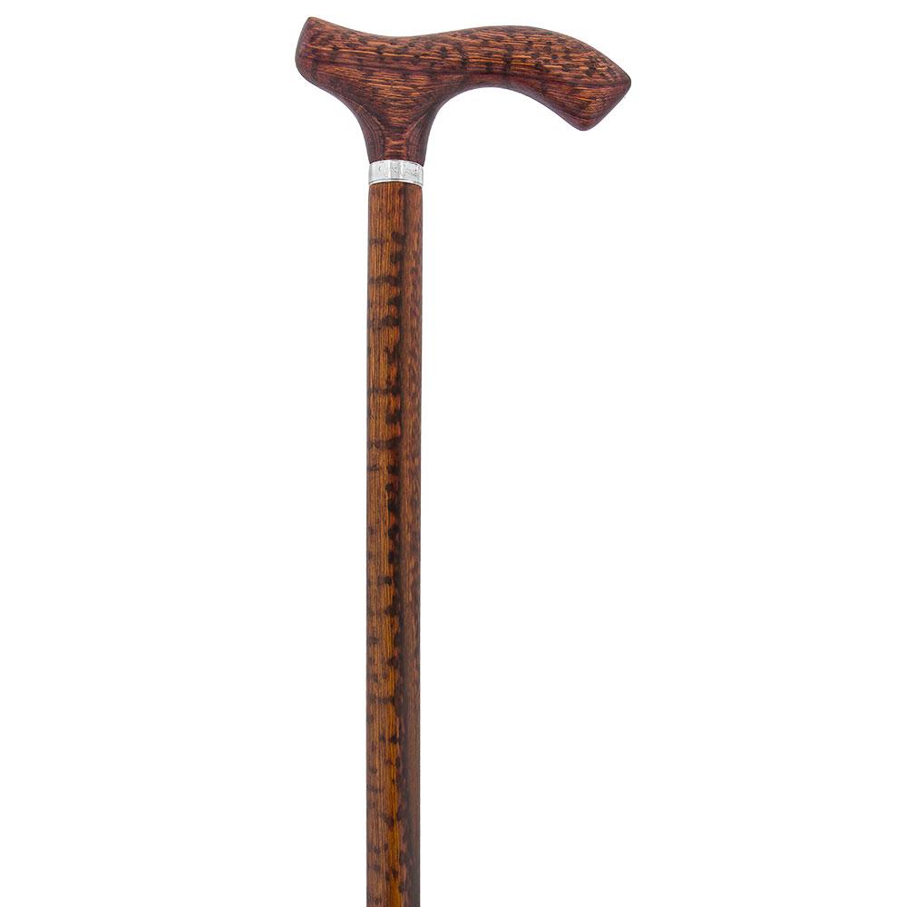 Super Luxury Fritz Cane: Genuine Snakewood Handle & Shaft