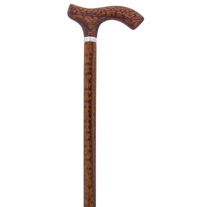 Super Luxury Fritz Cane: Genuine Snakewood Handle & Shaft