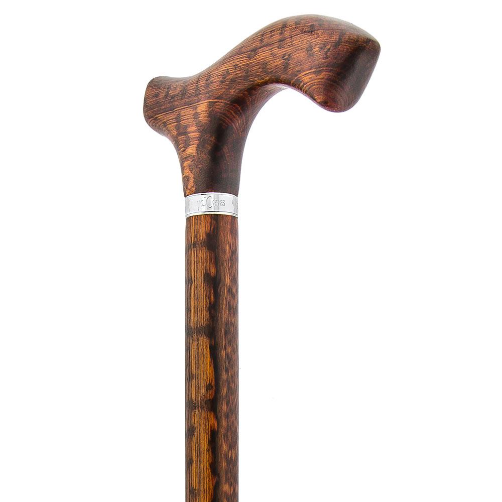 Super Luxury Fritz Cane: Genuine Snakewood Handle & Shaft
