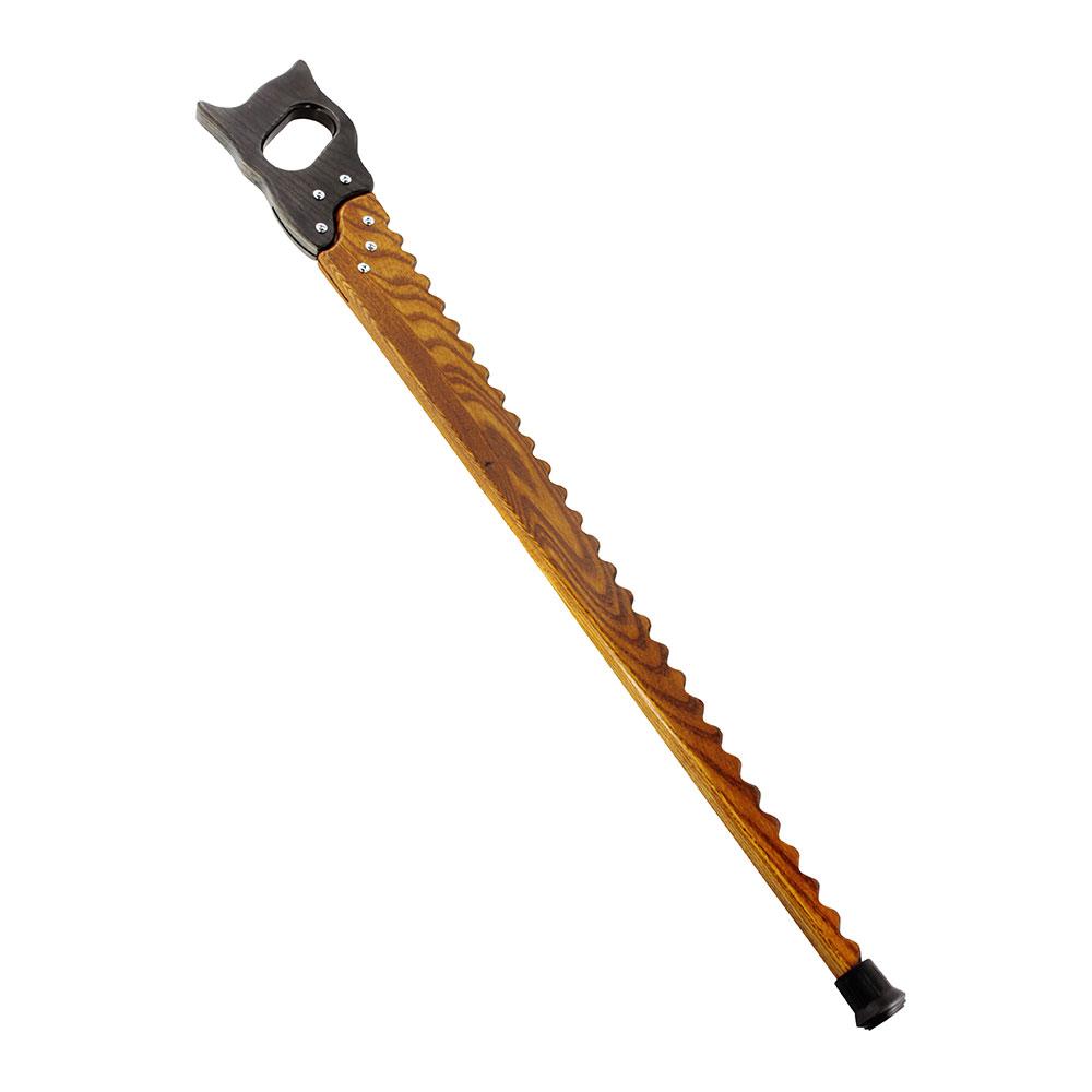 Handmade Saw Cane: Ash Handle & Shaft - Artisan Craft Cane