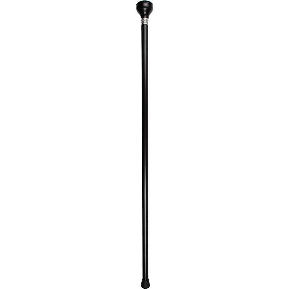 Air Force Coat of Arms Knob Stick: Large Knob, Pewter Collar