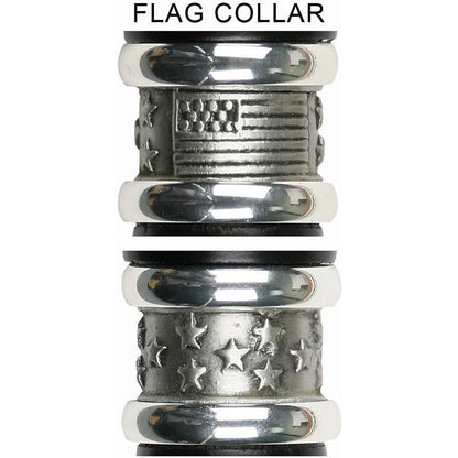Coast Guard Knob Stick: Large Knob, Pewter Collar