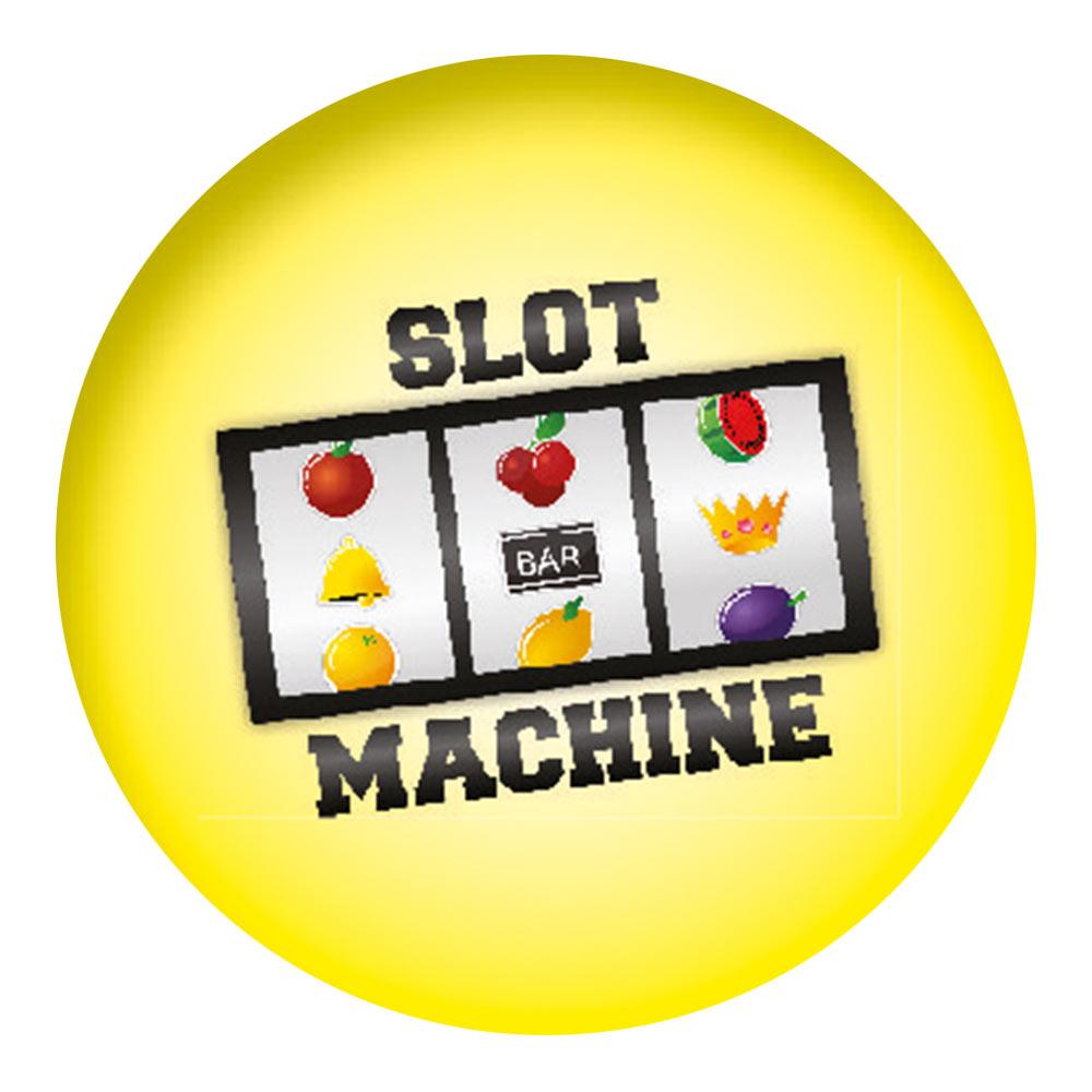 Lucky Slots Casino Knob Stick: Large Knob, Pewter Collar