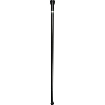 U.S. Marines Flat Top Stick: Beechwood Shaft Pewter