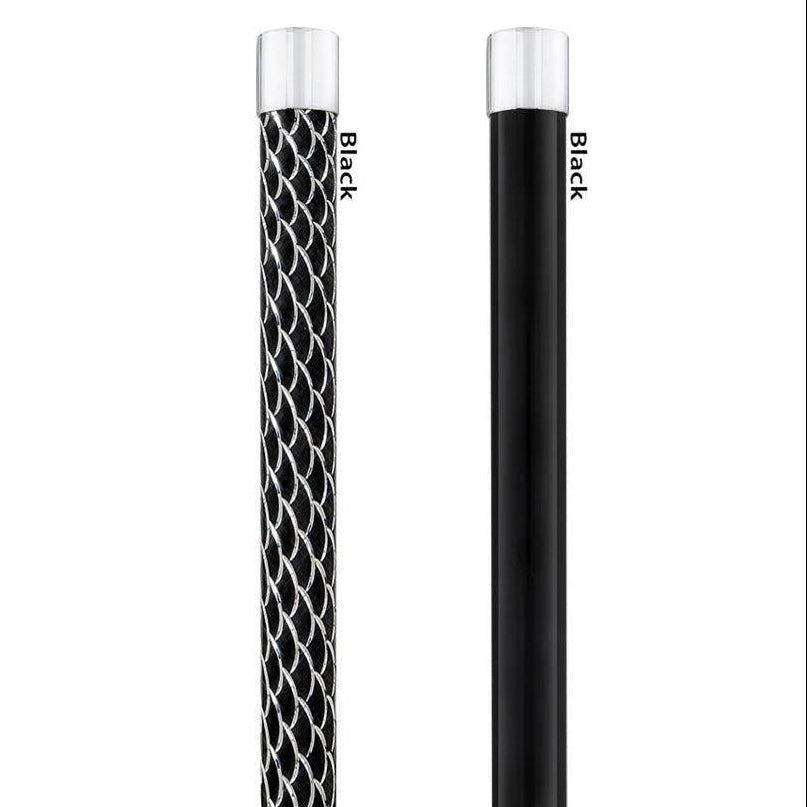Knob Premium Chrome Brass Cane: Laser-Etched Custom Shaft