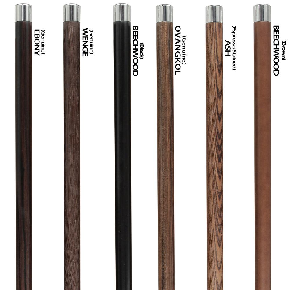 Dolphin Premium Chrome Brass Cane: Custom Shaft & Collar
