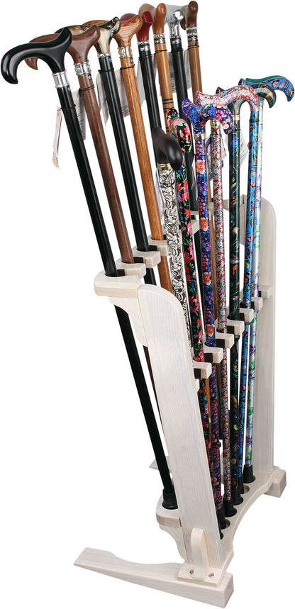 White Ash Wood Cane Stand