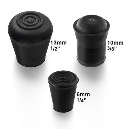 Compact & Discreet: Extra Small Low-Profile Rubber Tip