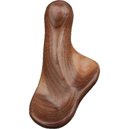 Luxury Walnut Palm Grip Walking Cane - Ergonomic Comfort