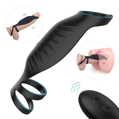 Wireless Vibrating Penis Ring Vibrator - Vibrator product image for intimate wellness and personal care