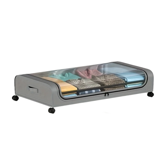 Under Bed Storage Container with Wheels & Lid