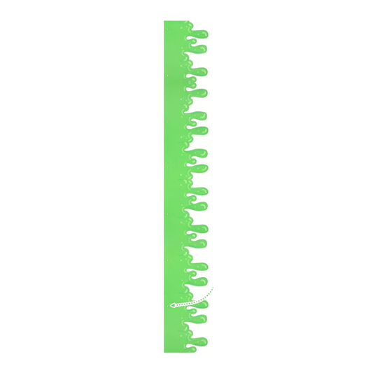 Halloween UV Reactive Green Slime Banner