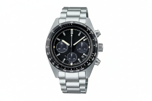 Series Men's Stainless Steel Mechanical Watch (Black)