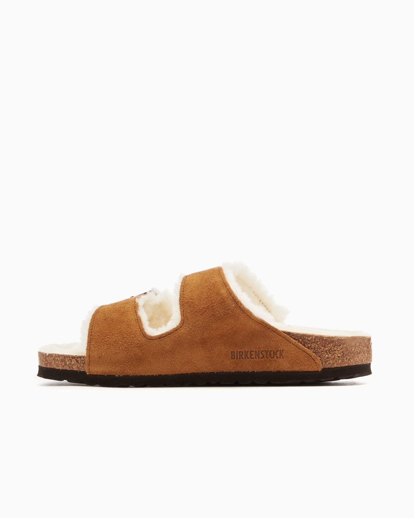 BIRKENSTOCK Arizona Shearling Suede Leather Narrow