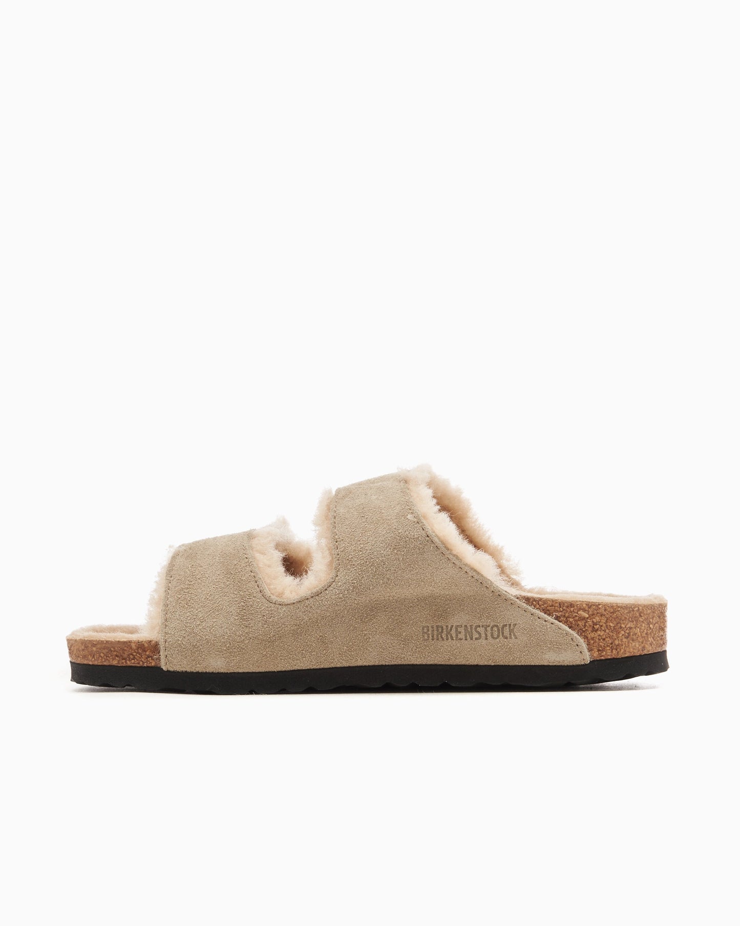 BIRKENSTOCK Arizona Shearling Suede Leather Narrow