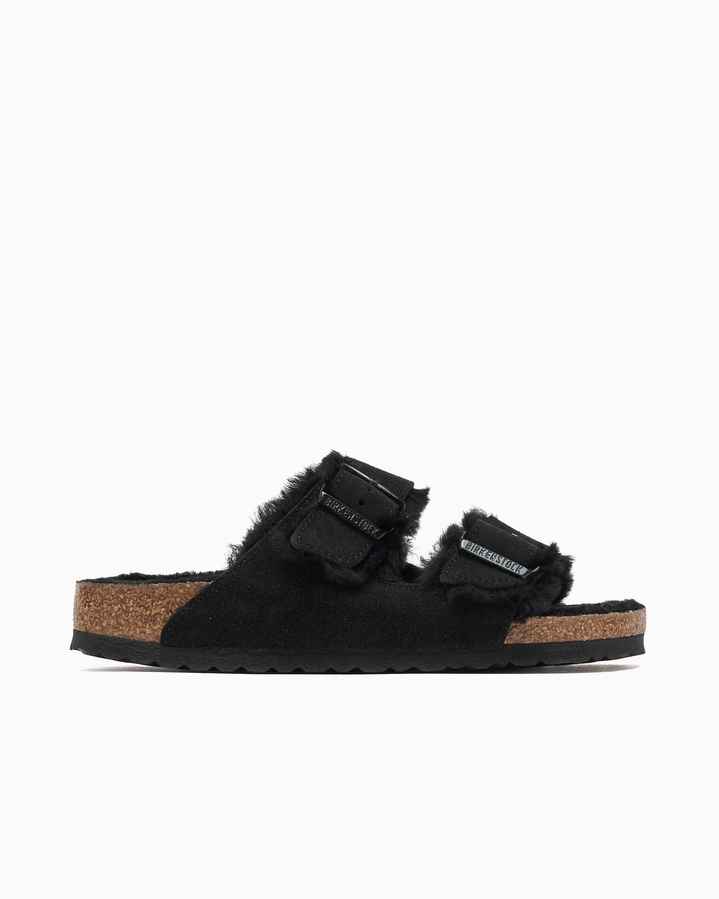 BIRKENSTOCK Arizona Shearling Suede Leather Narrow