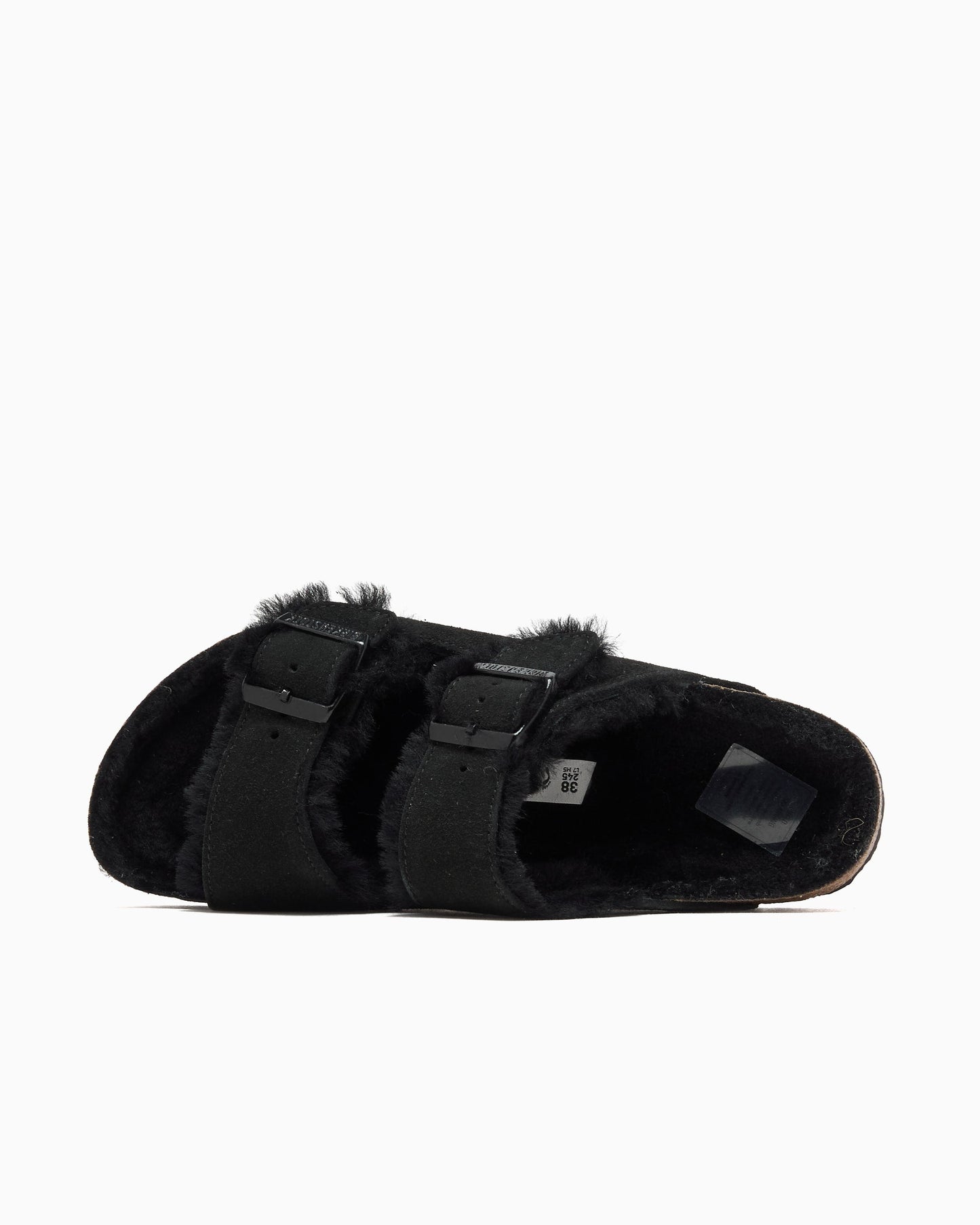 BIRKENSTOCK Arizona Shearling Suede Leather Narrow