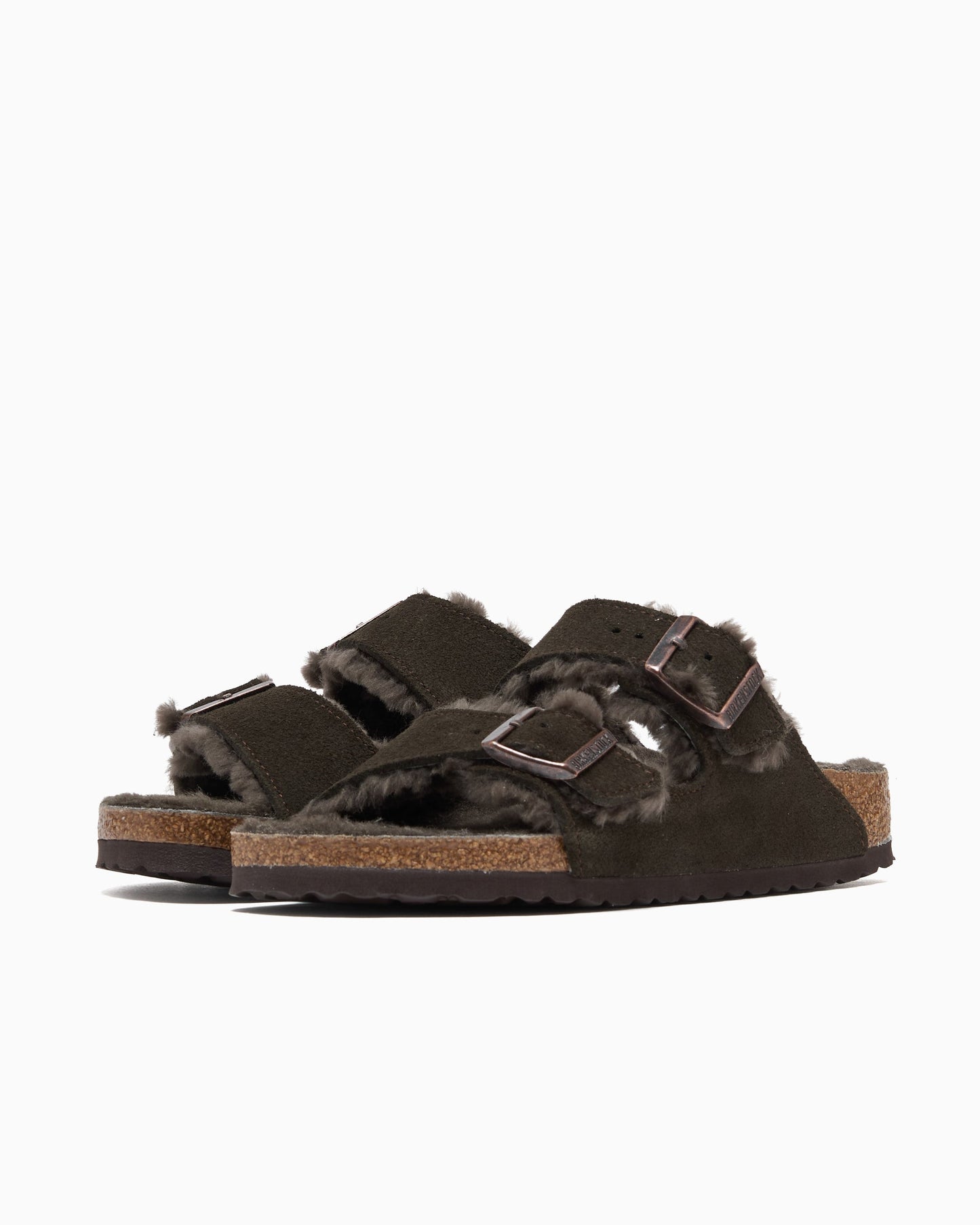 BIRKENSTOCK Women's Arizona Shearling Suede Narrow