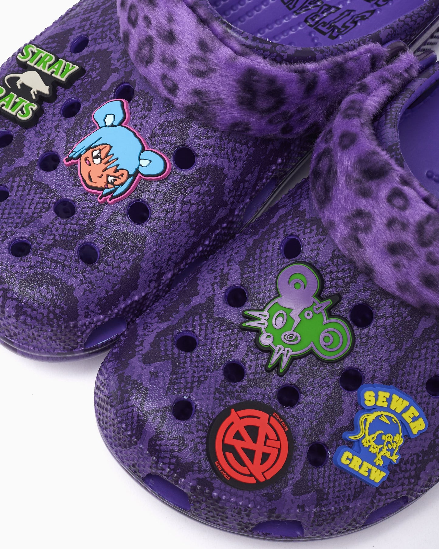 Crocs x Stray Rats Classic Clog Ultraviolet