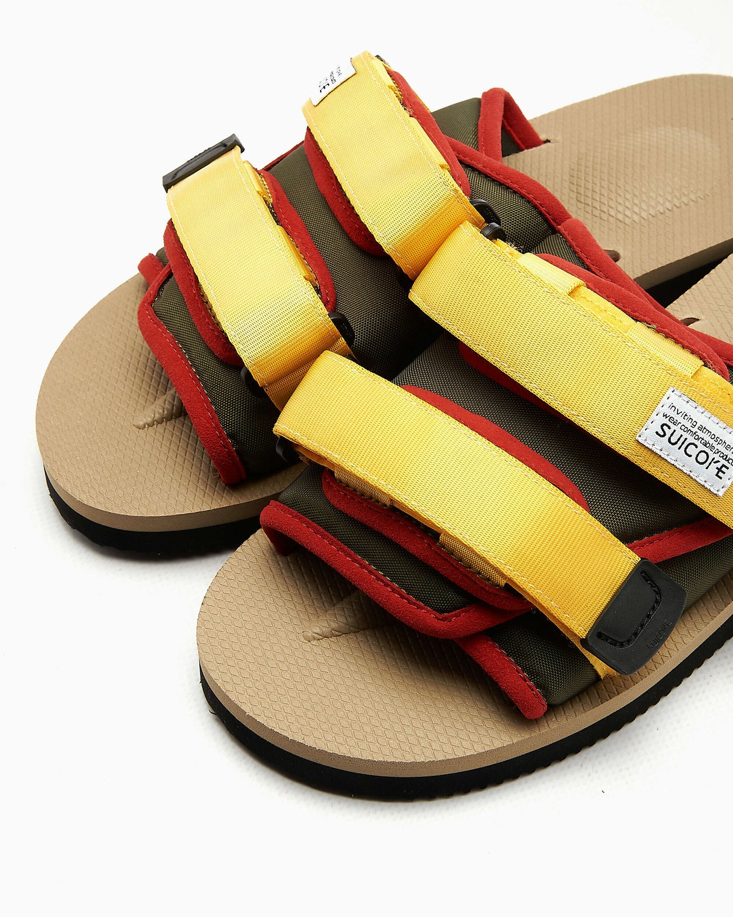 Suicoke Moto Cab Olive/Beige