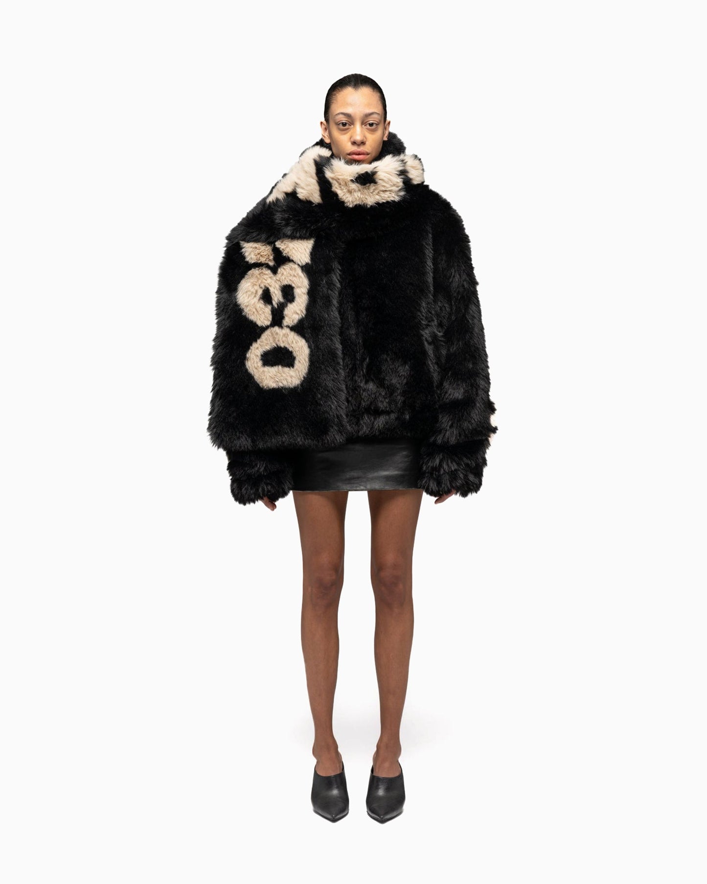 Bufandas Guantes 032c Anti-Gauguin Unisex Faux Fur Scarf Unisex