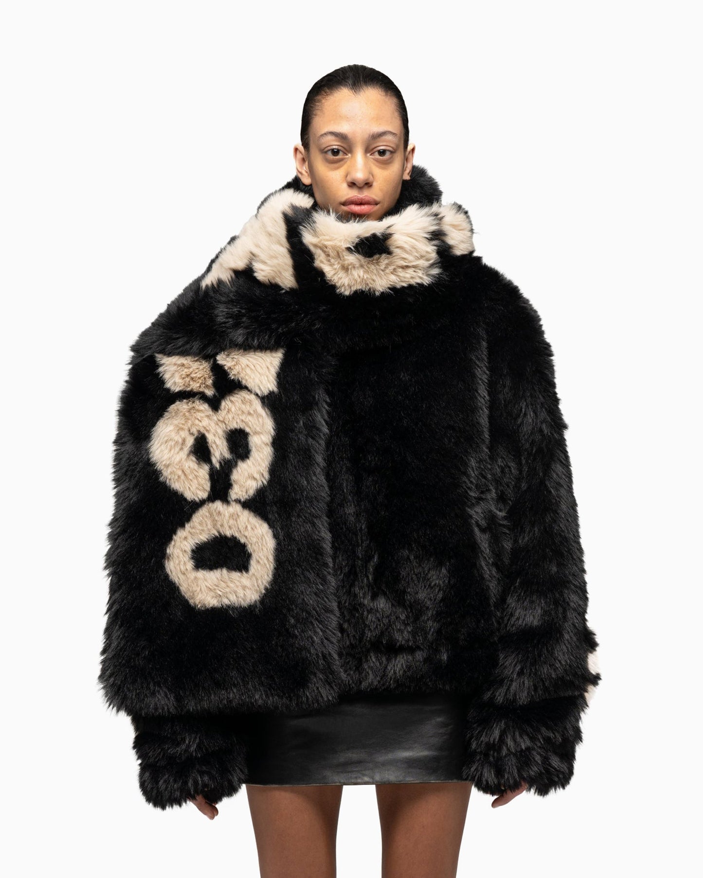 Bufandas Guantes 032c Anti-Gauguin Unisex Faux Fur Scarf Unisex