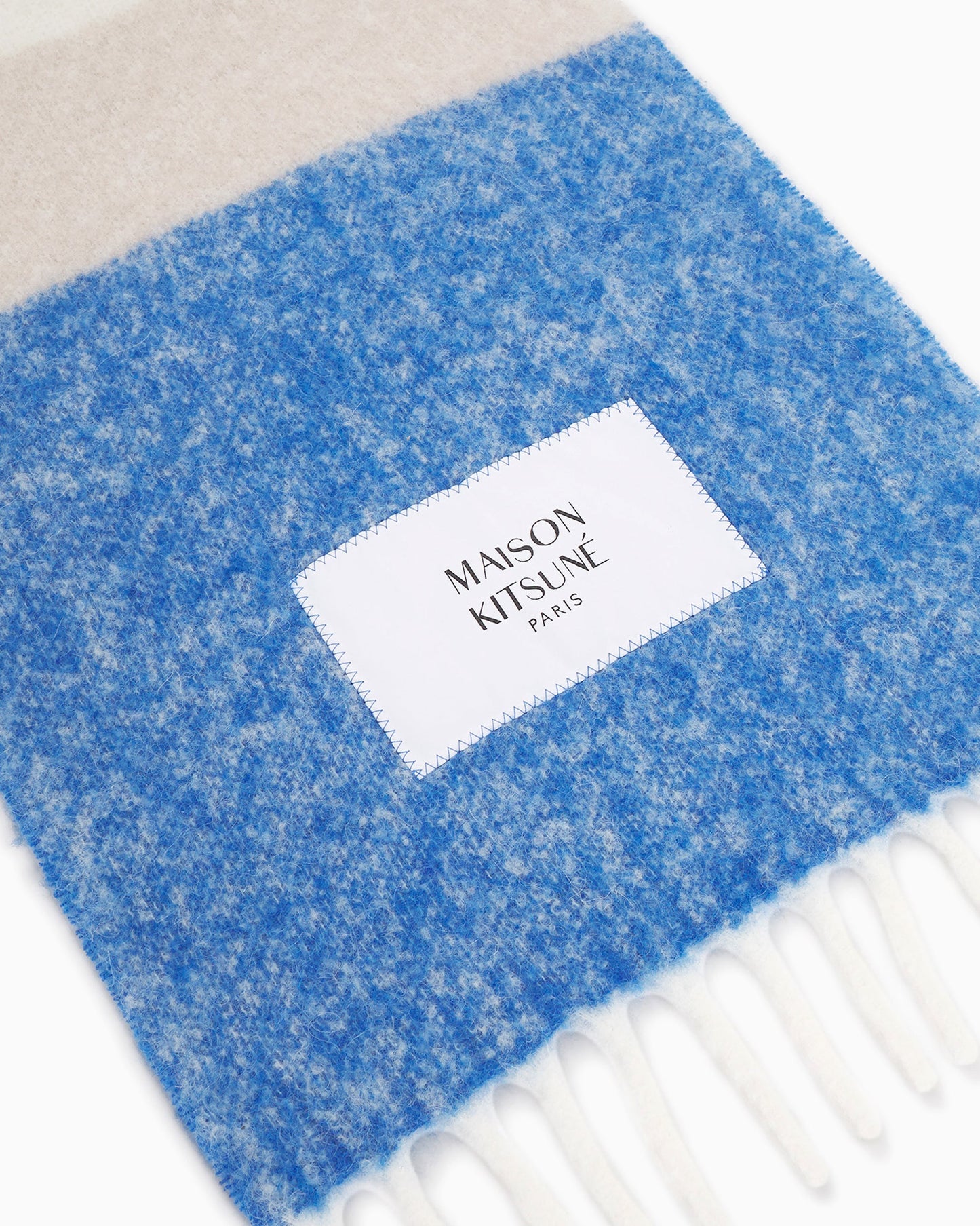 Bufanda a rayas Maison Kitsuné Unisex