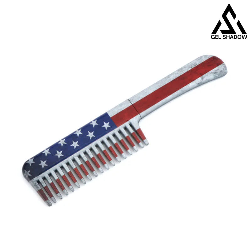 Self Defense Brush Comb With Hidden Sharp Knife-GS84