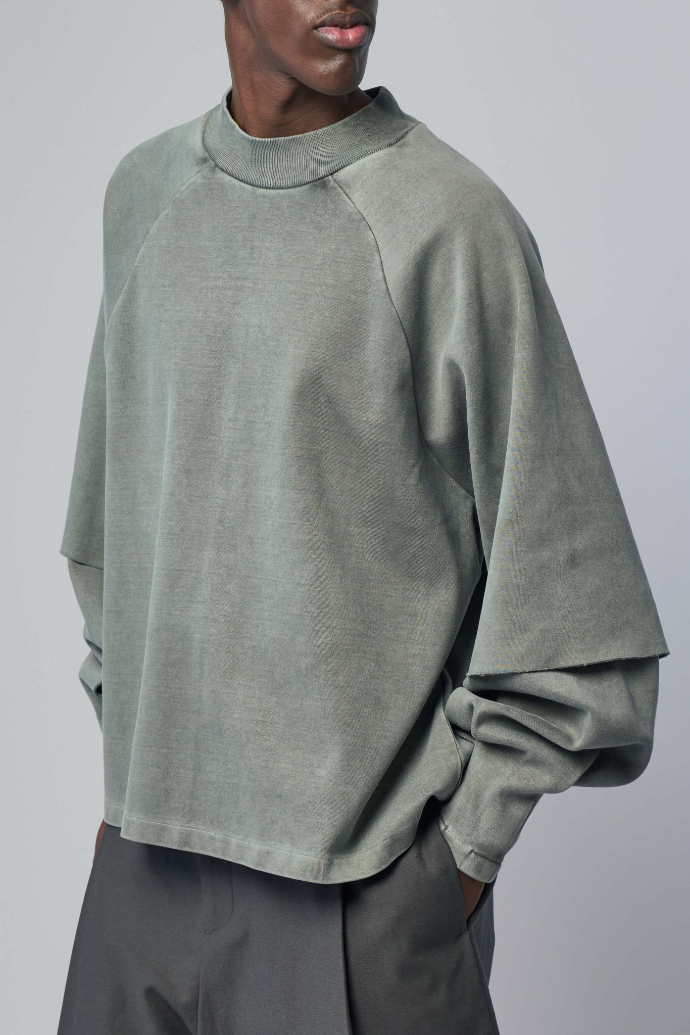 Raglan Layered Longsleeve Tee