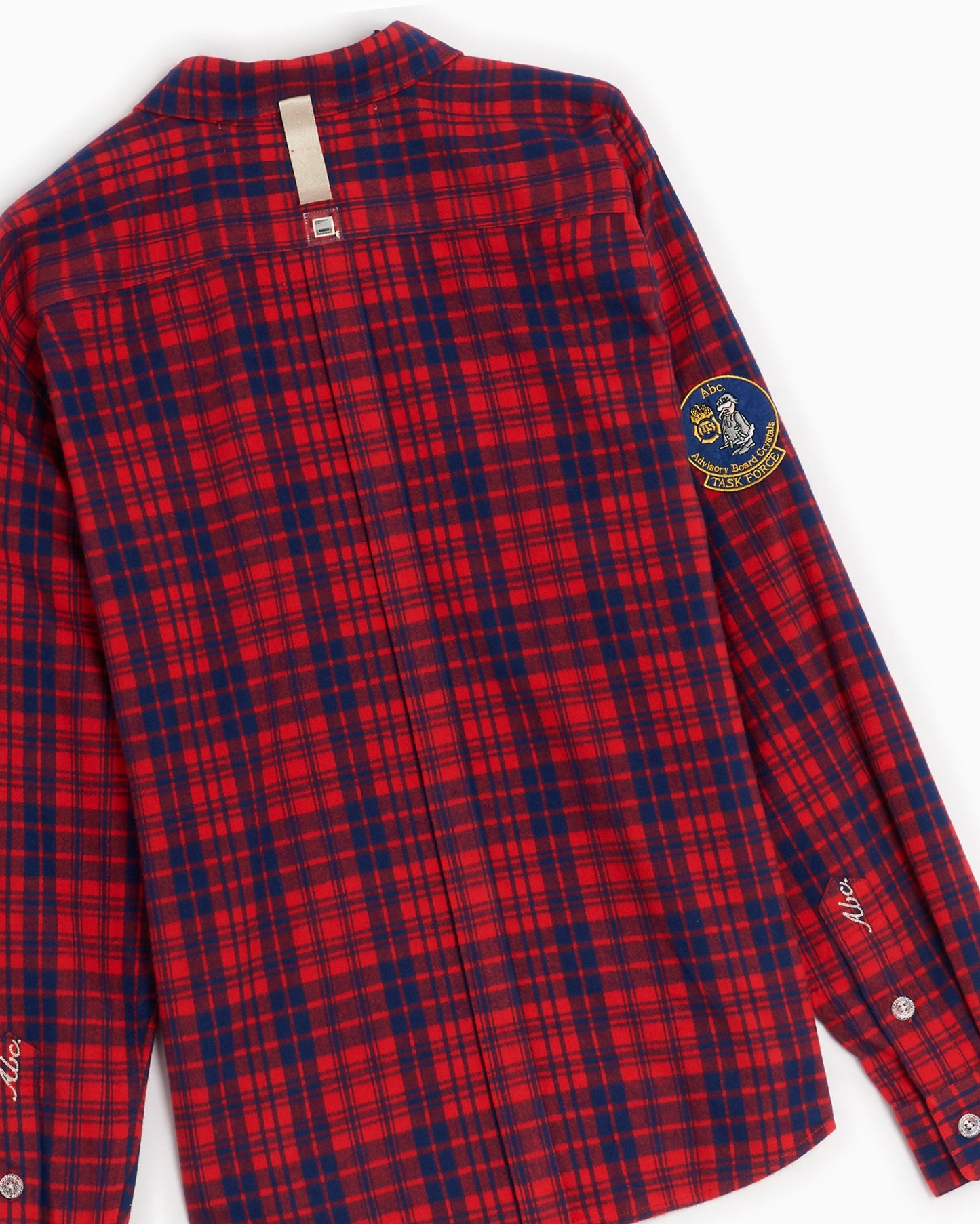 Camisa Advisory Board Crystals Abc. NARC Men's Flannel Shirt para hombre