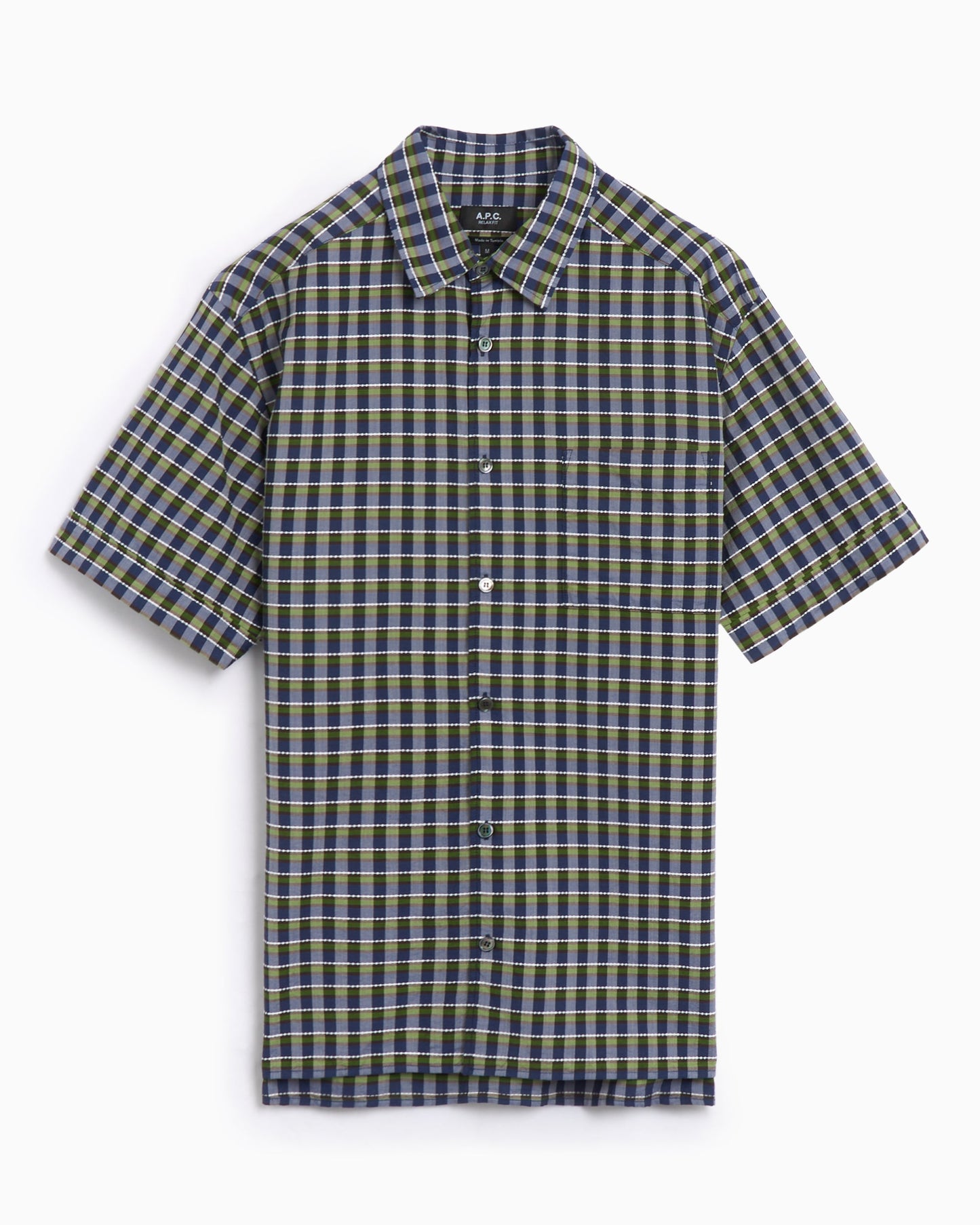 Camisa A.P.C. A.P.C. Ross Men's Short Sleeve Shirt para hombre