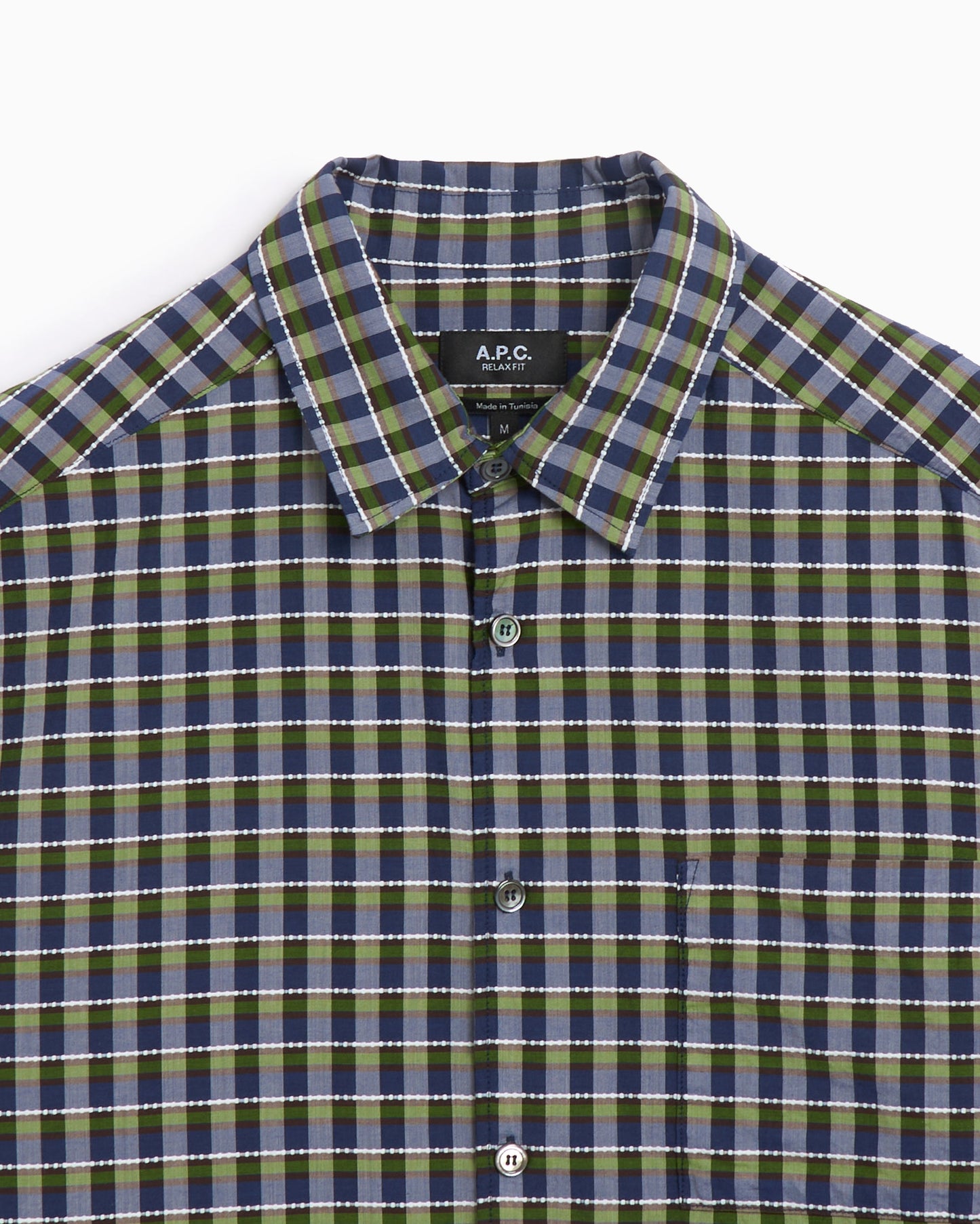 Camisa A.P.C. A.P.C. Ross Men's Short Sleeve Shirt para hombre