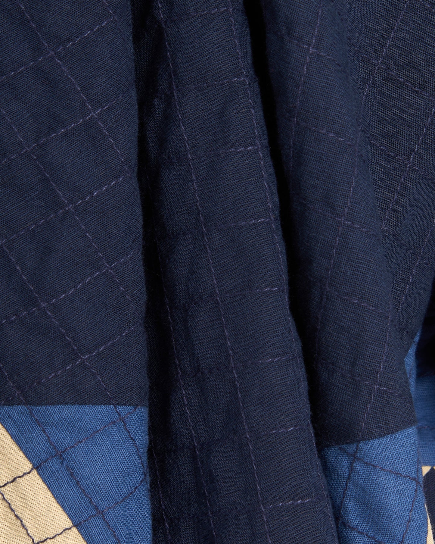 Camisa Relaxed de manga corta A.P.C. Patchwork para hombre