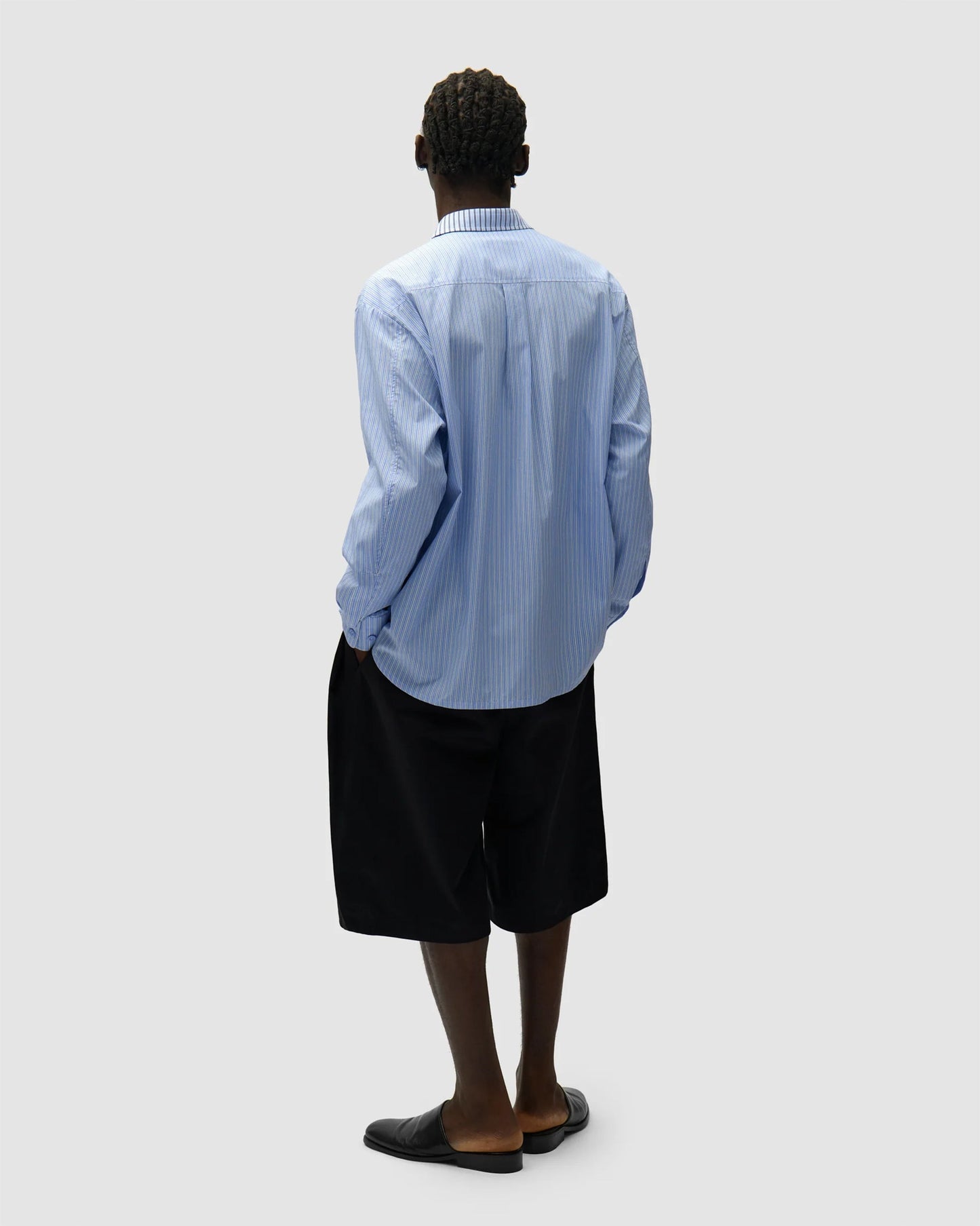 Camisa de rayas Arte Antwerp Assimetrical para hombre