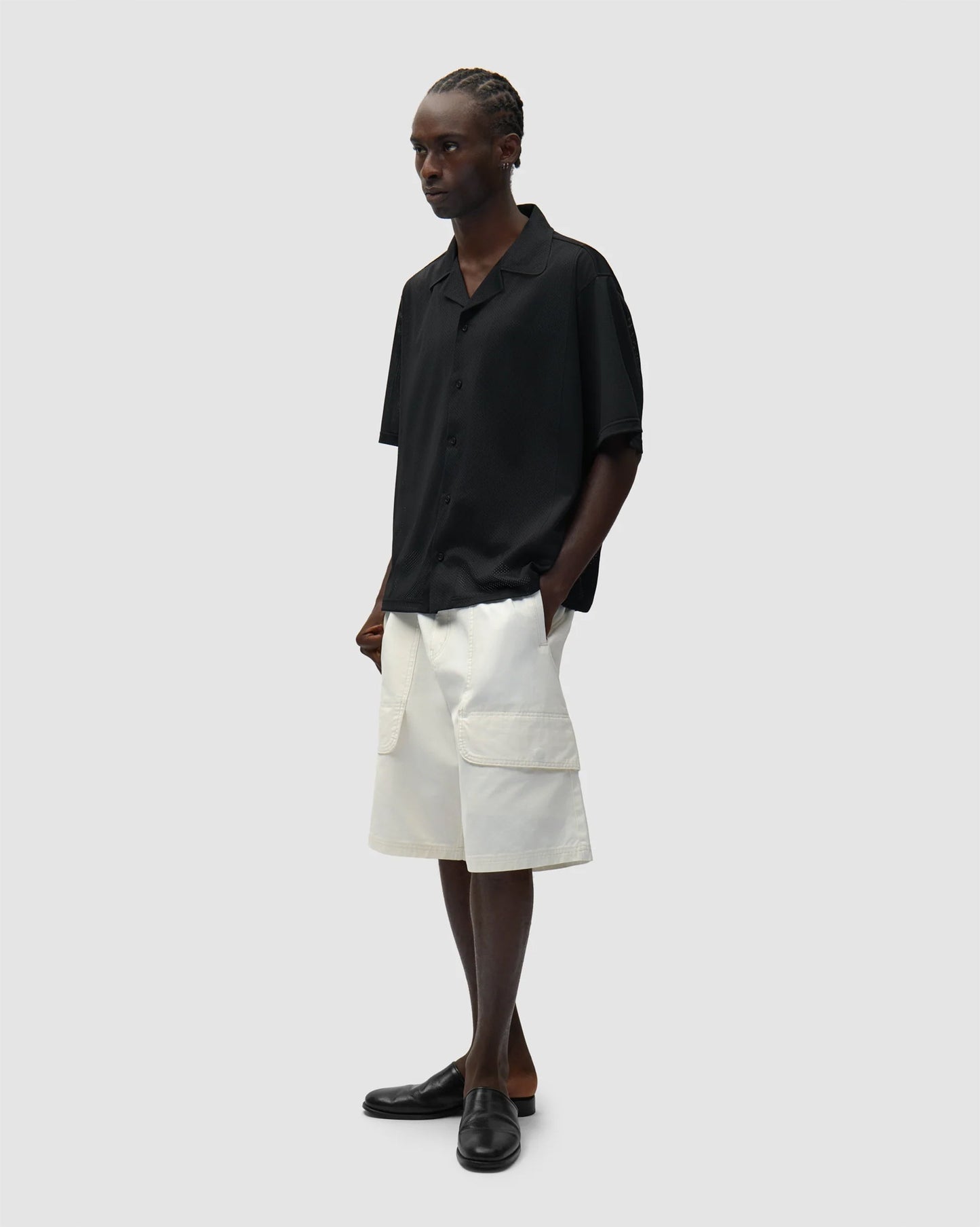 Camisa Relaxed de manga corta Arte Antwerp Mesh para hombre
