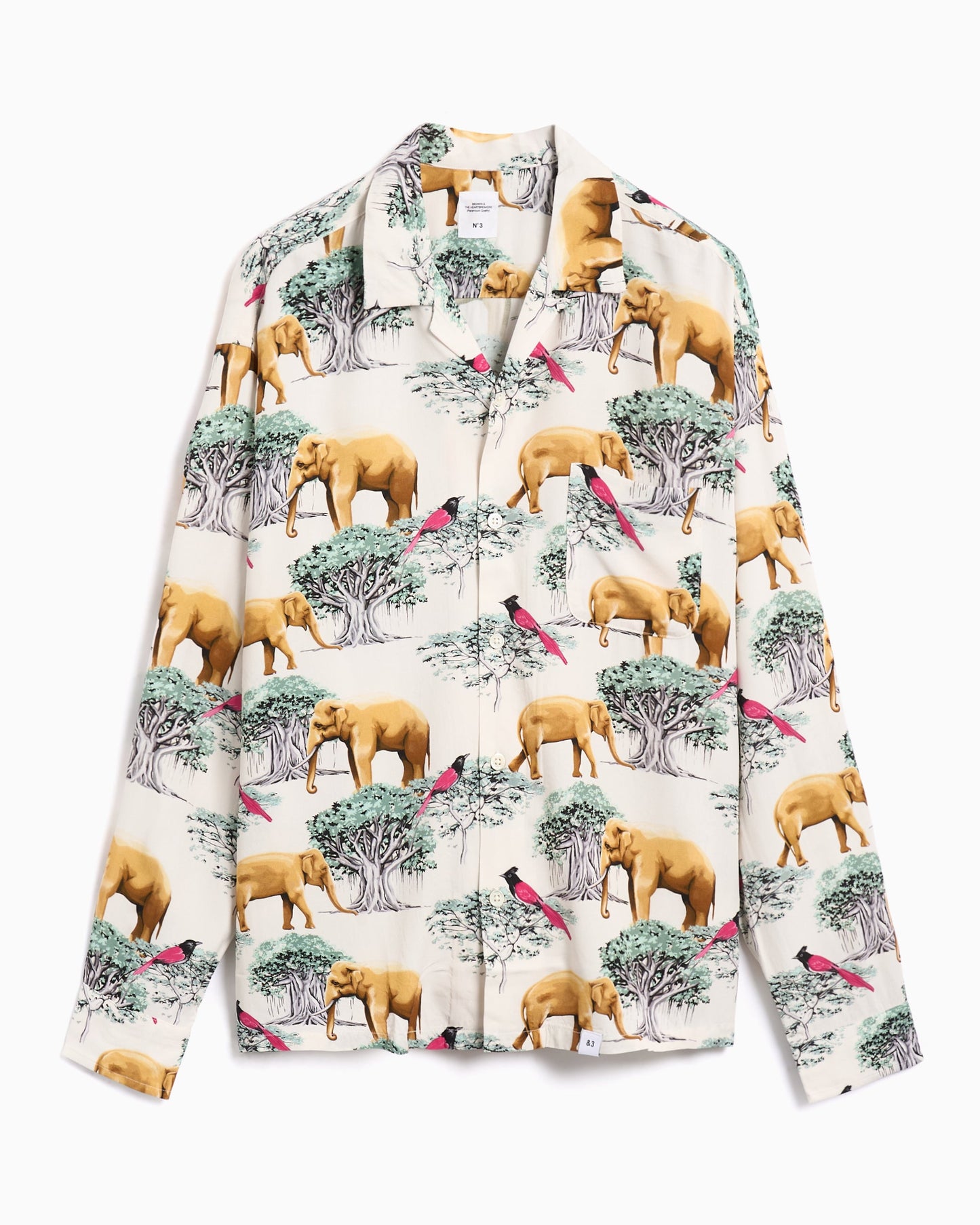 Camisa con gráfico Relaxed BEDWIN Rogers para hombre