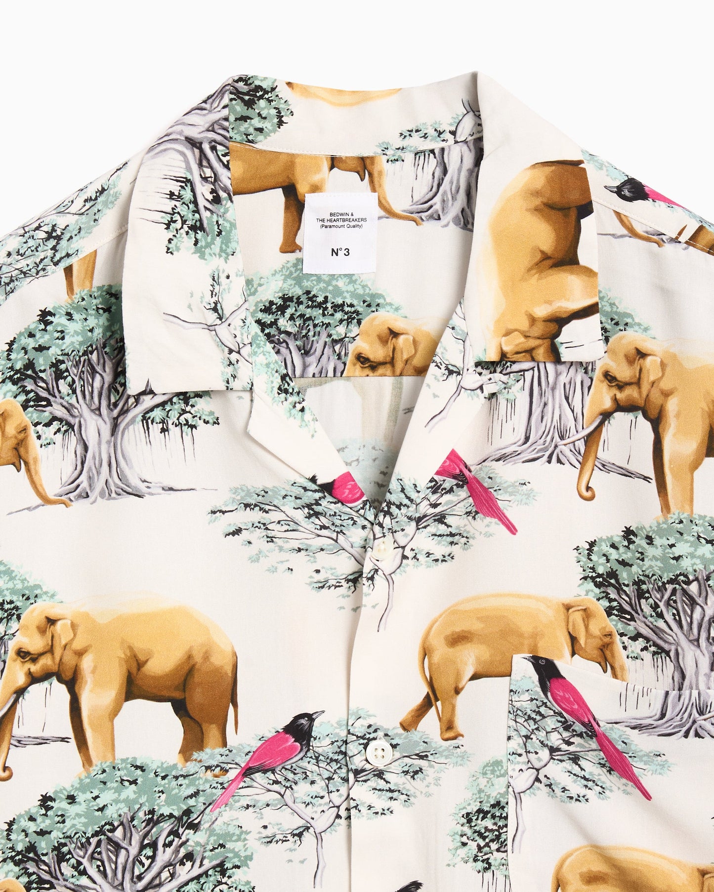 Camisa con gráfico Relaxed BEDWIN Rogers para hombre