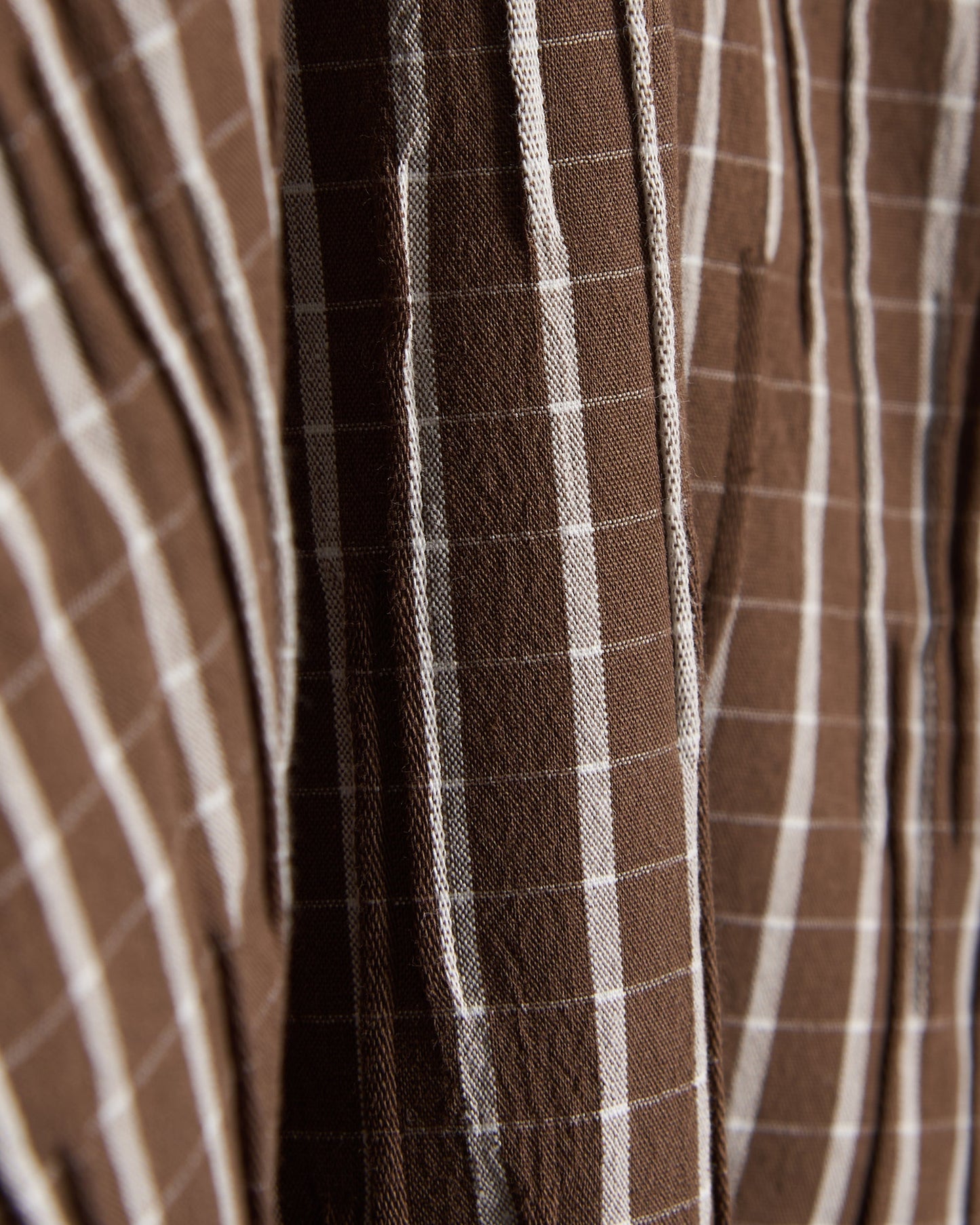 Camisa de rayas Relaxed Brain Dead Organic Placket para hombre