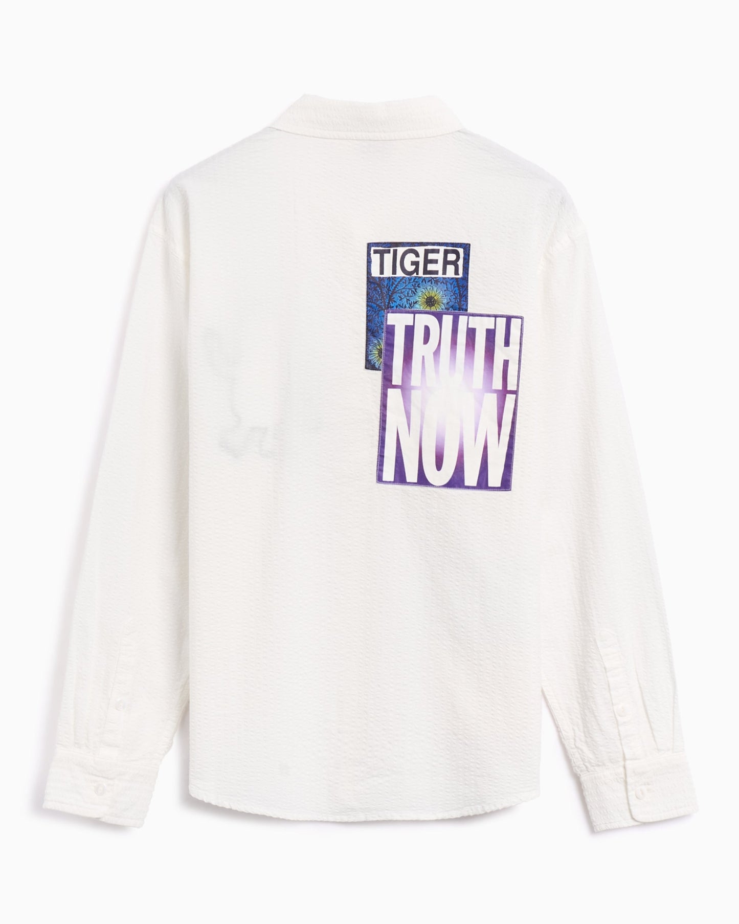 Camisa Brain Dead Truth Now Seersucker para hombre