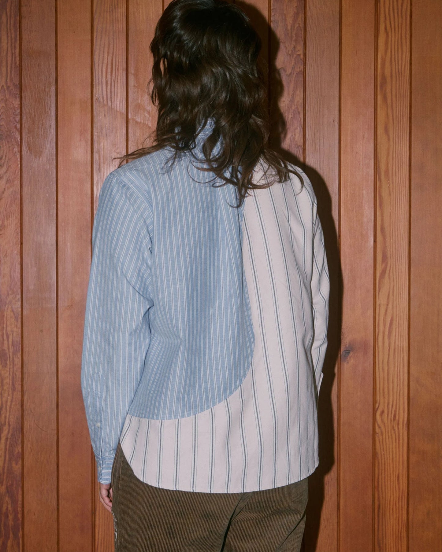 Camisa de rayas Brain Dead x Brooks Brothers California para hombre