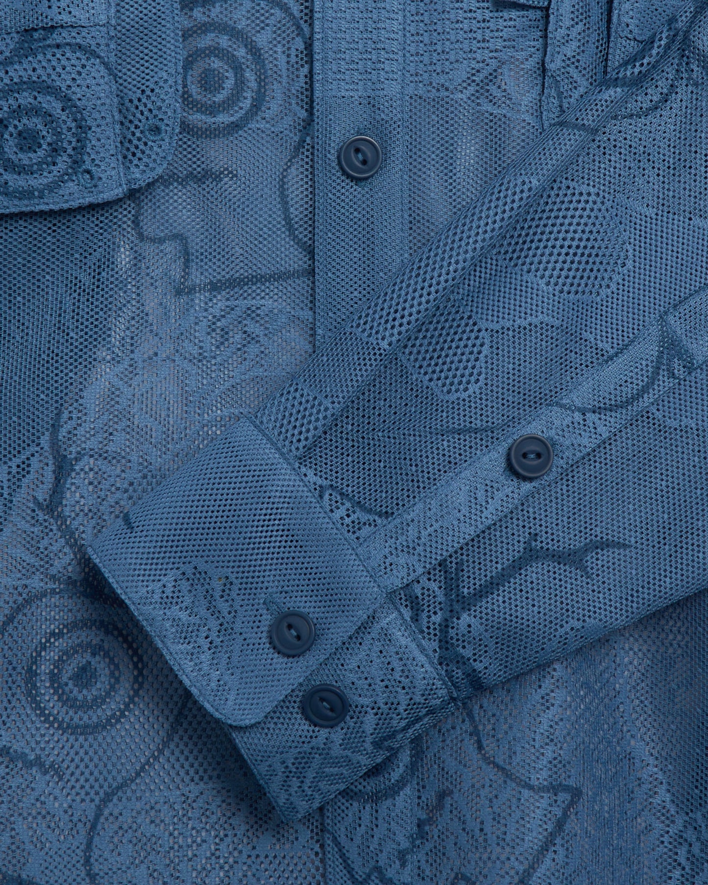 Camisa Relaxed Brain Dead x South2 West8 Men's Engineered Mesh Fishing Shirt para hombre