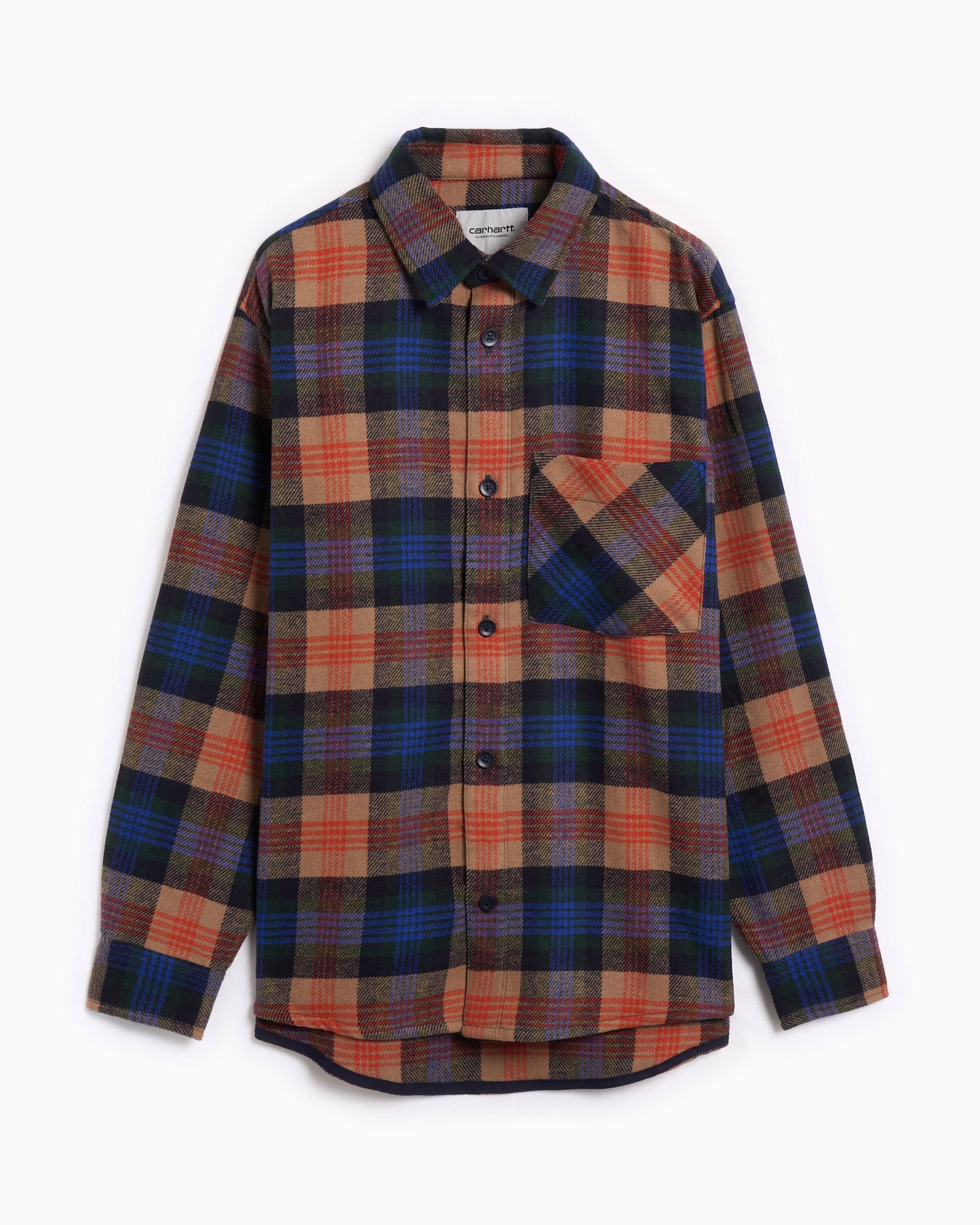 Camisa de cuadros Relaxed Carhartt WIP Dern Long Sleeve para hombre