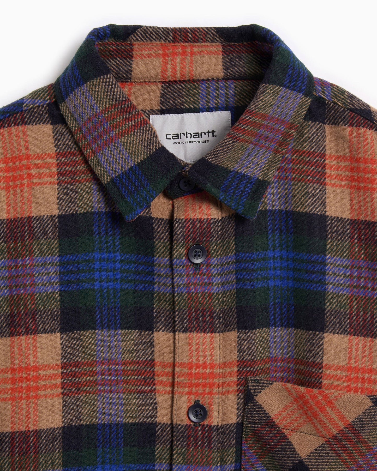 Camisa de cuadros Relaxed Carhartt WIP Dern Long Sleeve para hombre