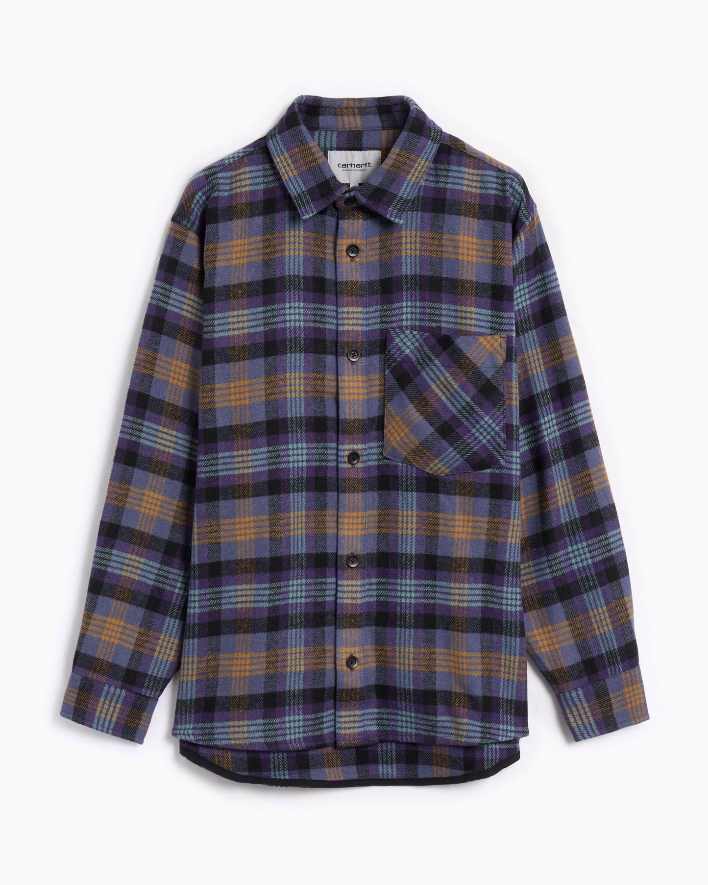Camisa de cuadros Relaxed Carhartt WIP Dern Long Sleeve para hombre